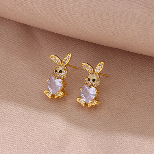 Cute Bunny Jewellery set